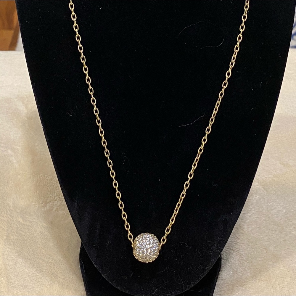 Judith Ripka Gold Clad Necklace